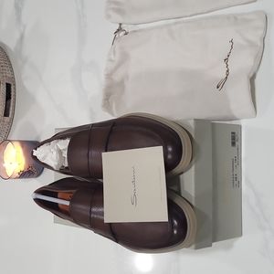 Santoni Dingier- Brown